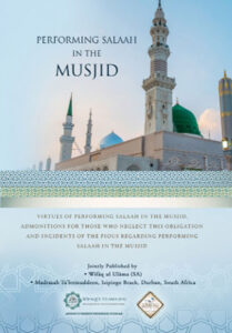 Performing Salaah in the Musjid